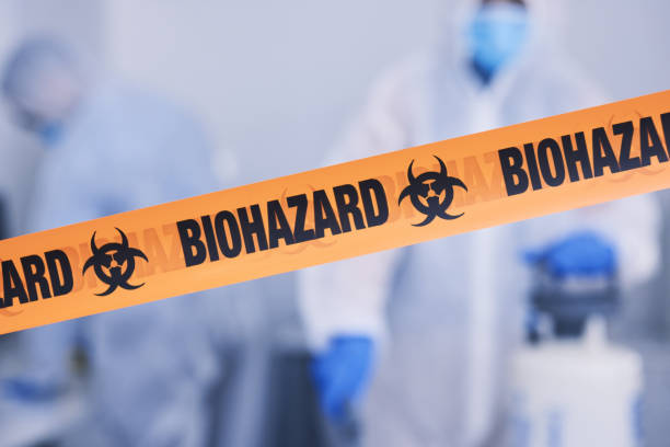 Professional Drug Lab Cleanup technician working in Edgewood, MD